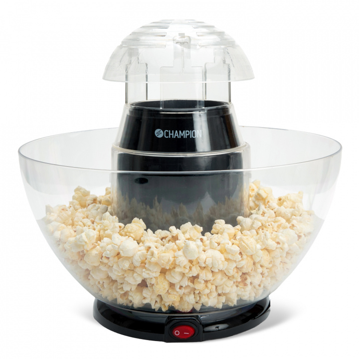 Champion Popcornmaskin Pop-in-bowl Svart Metallic i gruppen HJEM, HUS OG HAGE / Husholdningsapparater / Popcornmaskiner hos TP E-commerce Nordic AB (D40647)