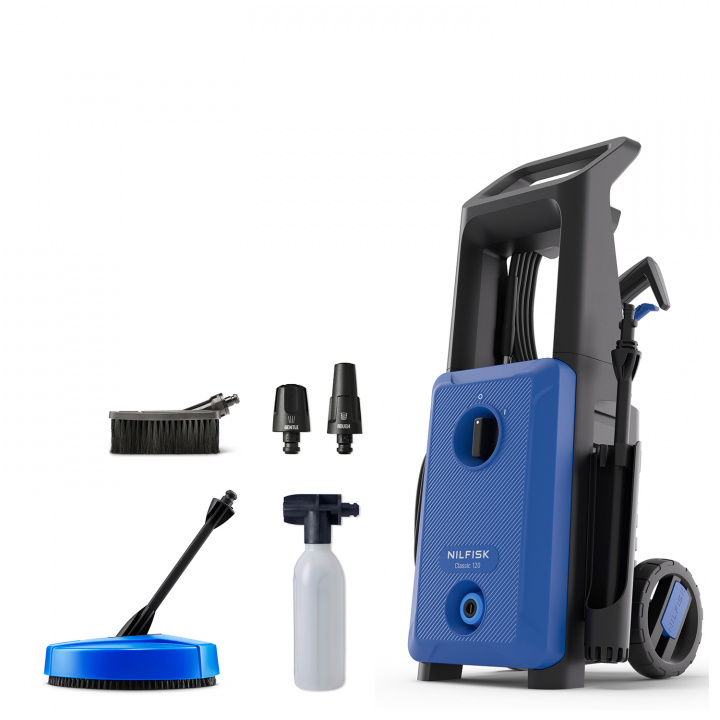 Nilfisk Högtryckstvätt Classic 120-5 Home EU i gruppen HJEM, HUS OG HAGE / Hageprodukter / Høytrykksspylere hos TP E-commerce Nordic AB (D40682)