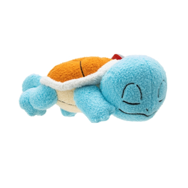 Pokémon Sleeping Squirtle-kosedyr, 12 cm (PKW2787) i gruppen LEKER, BARN OG BABY / Babyleker (0-3 år) / Kosedyr hos TP E-commerce Nordic AB (D40695)
