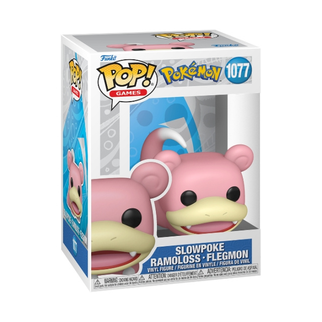 Funko Pop! Pokémon Slowpoke i vinyl (86363) i gruppen LEKER, BARN OG BABY / Leker / Figurer, miniatyrer og tilbehør hos TP E-commerce Nordic AB (D40699)