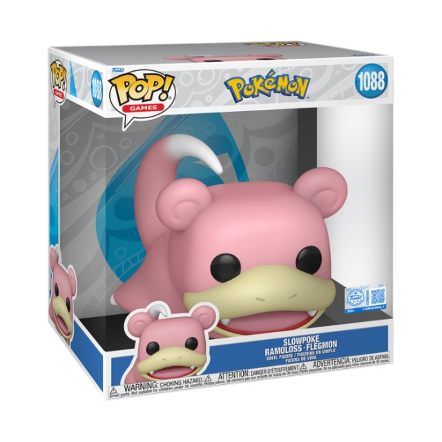 Funko Pop! 10 Pokemon Slowpoke (87193) i gruppen LEKER, BARN OG BABY / Leker / Figurer, miniatyrer og tilbehør hos TP E-commerce Nordic AB (D40725)