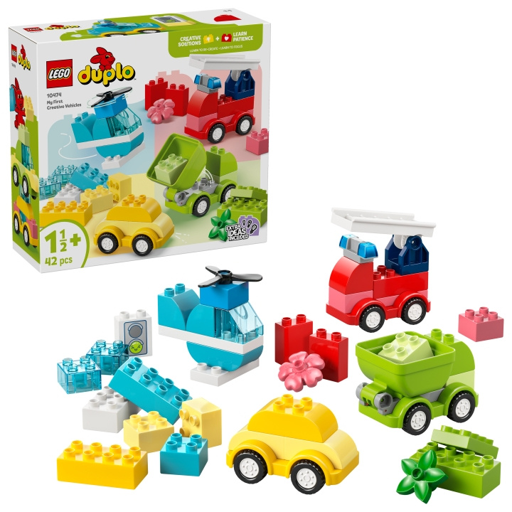 LEGO DUPLO My First – Kreative kjøretøy (10474) i gruppen LEKER, BARN OG BABY / Leker / Byggeleker / Lego hos TP E-commerce Nordic AB (D40733)
