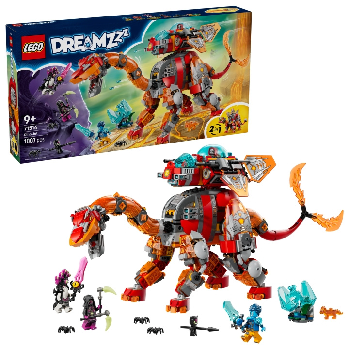 LEGO DREAMZzz – Dino Jet (71514) i gruppen LEKER, BARN OG BABY / Leker / Byggeleker / Lego hos TP E-commerce Nordic AB (D40738)