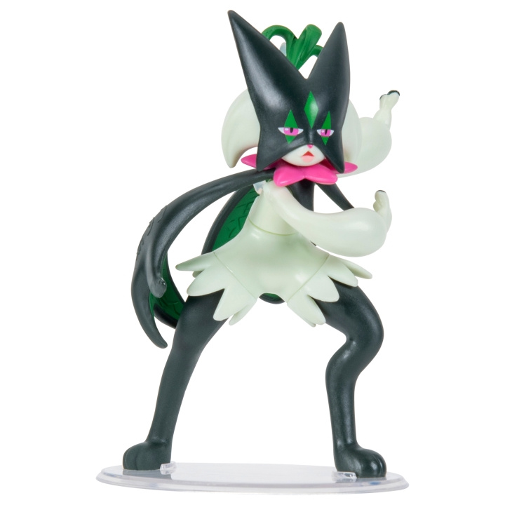 Pokémon Meowscarada-kampfigur (PKW4080) i gruppen LEKER, BARN OG BABY / Leker / Figurer, miniatyrer og tilbehør hos TP E-commerce Nordic AB (D40751)
