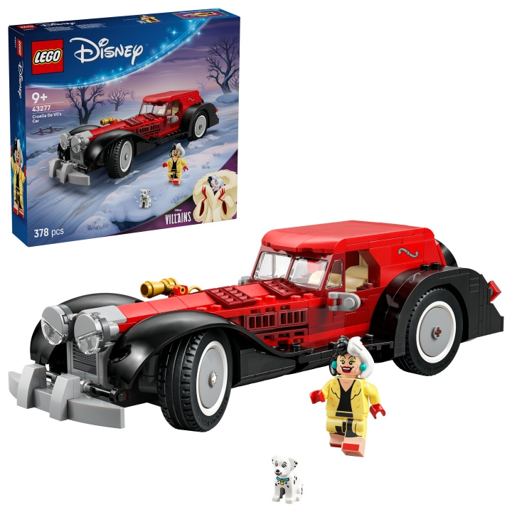 LEGO Disney Classic – Cruella De Vils bil (43277) i gruppen LEKER, BARN OG BABY / Leker / Byggeleker / Lego hos TP E-commerce Nordic AB (D40754)