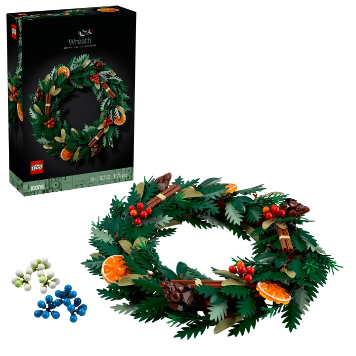 LEGO Botanicals – Krans (10340) i gruppen LEKER, BARN OG BABY / Leker / Byggeleker / Lego hos TP E-commerce Nordic AB (D40769)