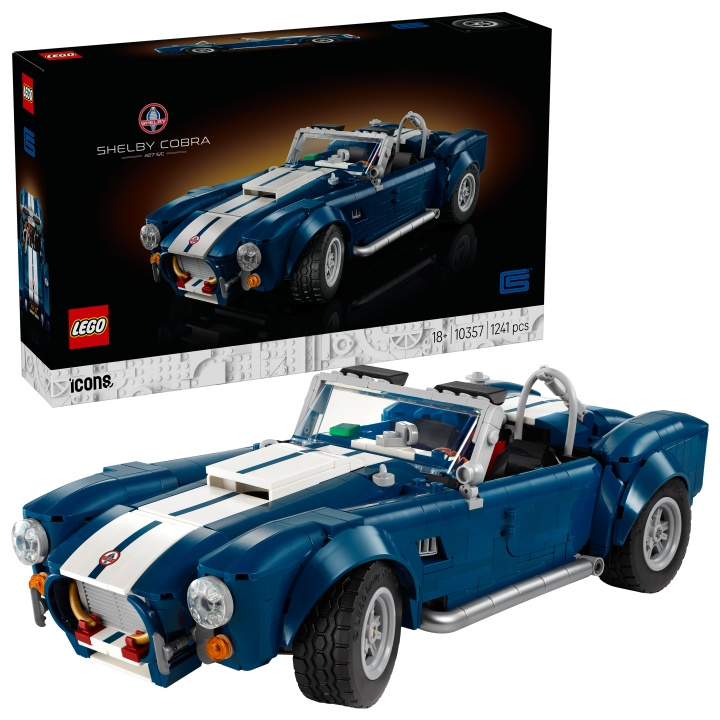 LEGO Icons – Shelby Cobra 427 S/C (10357) i gruppen LEKER, BARN OG BABY / Leker / Byggeleker / Lego hos TP E-commerce Nordic AB (D40775)