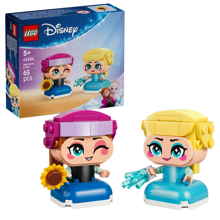 LEGO Disney Princess – Mini Anna & Elsa (43284) i gruppen LEKER, BARN OG BABY / Leker / Byggeleker / Lego hos TP E-commerce Nordic AB (D40779)