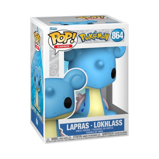 Funko Pop! Pokémon Lapras (74227) i gruppen LEKER, BARN OG BABY / Leker / Figurer, miniatyrer og tilbehør hos TP E-commerce Nordic AB (D40789)