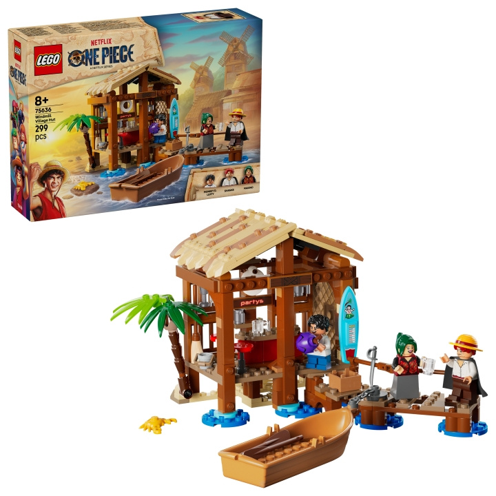 LEGO ONE PIECE – Vindmøllebyens hytte (75636) i gruppen LEKER, BARN OG BABY / Leker / Byggeleker / Lego hos TP E-commerce Nordic AB (D40798)