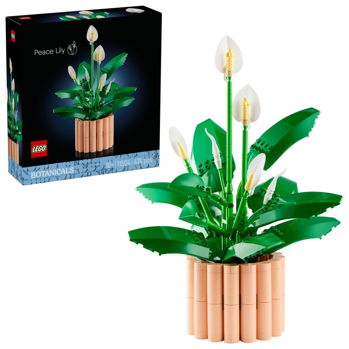 LEGO Botanicals – Fredslilje (11504) i gruppen LEKER, BARN OG BABY / Leker / Byggeleker / Lego hos TP E-commerce Nordic AB (D40813)