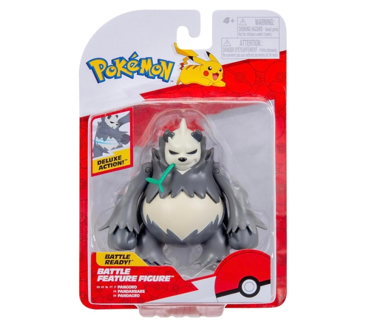 Pokémon Battle Feature-figur Pangoro (PKW4079) i gruppen LEKER, BARN OG BABY / Leker / Figurer, miniatyrer og tilbehør hos TP E-commerce Nordic AB (D40816)