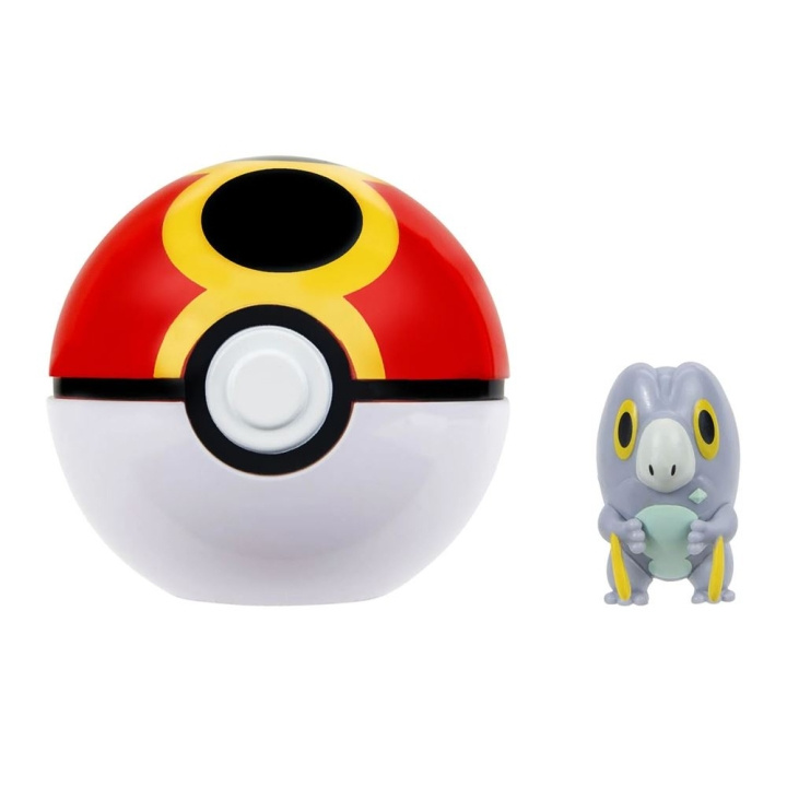 Pokémon Clip \'N\' Go Frigibax Repeat Ball W21 (PKW4153) i gruppen LEKER, BARN OG BABY / Leker / Figurer, miniatyrer og tilbehør hos TP E-commerce Nordic AB (D40819)