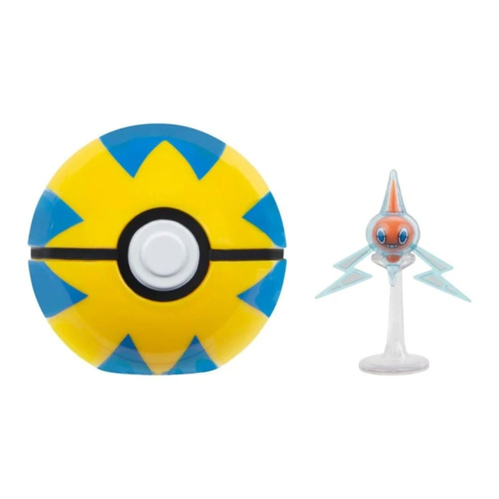 Pokémon Clip N Go Rotom Quick Ball W21 (PKW4155) i gruppen LEKER, BARN OG BABY / Leker / Figurer, miniatyrer og tilbehør hos TP E-commerce Nordic AB (D40820)