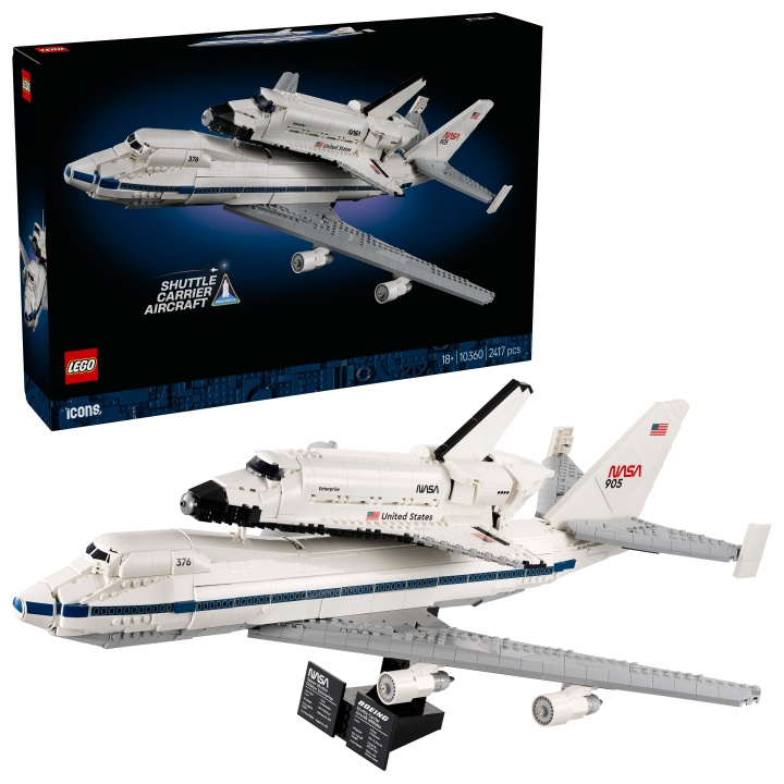 LEGO Icons – Shuttle Carrier Aircraft (10360) i gruppen LEKER, BARN OG BABY / Leker / Byggeleker / Lego hos TP E-commerce Nordic AB (D40846)