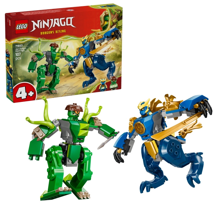 LEGO Ninjago – Jays drage-mech-kamp (71853) i gruppen LEKER, BARN OG BABY / Leker / Byggeleker / Lego hos TP E-commerce Nordic AB (D40854)