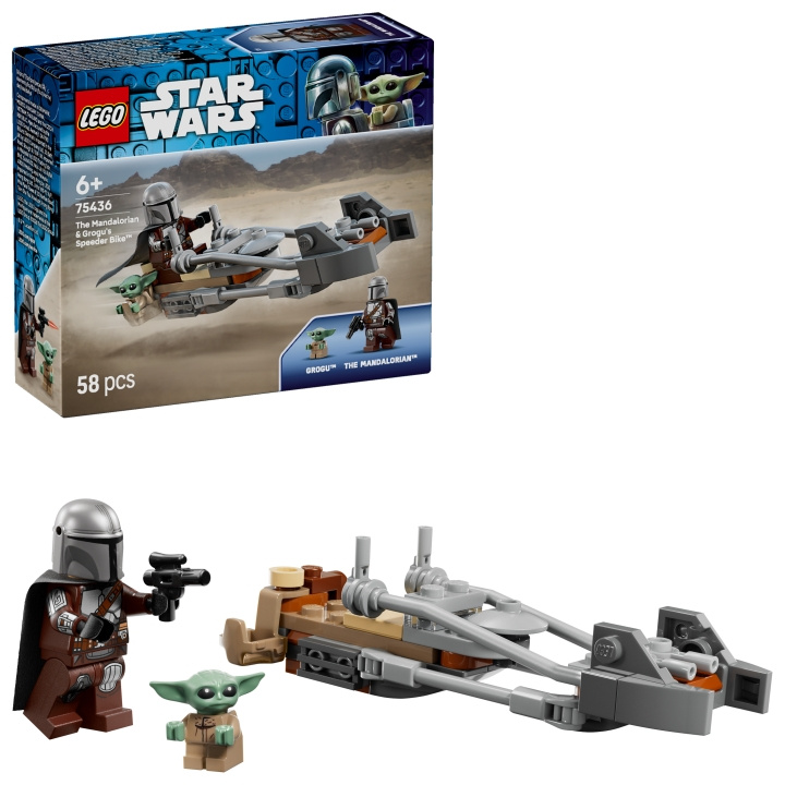 LEGO Star Wars™ – The Mandalorian & Grogus Speeder Bike™ (75436) i gruppen LEKER, BARN OG BABY / Leker / Byggeleker / Lego hos TP E-commerce Nordic AB (D40862)
