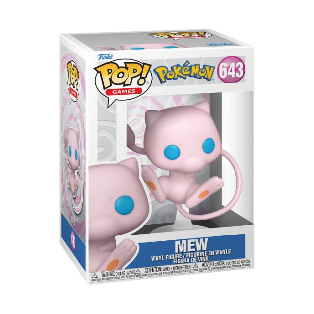 Funko Pop! Pokémon Mew (74221) i gruppen LEKER, BARN OG BABY / Leker / Figurer, miniatyrer og tilbehør hos TP E-commerce Nordic AB (D40876)