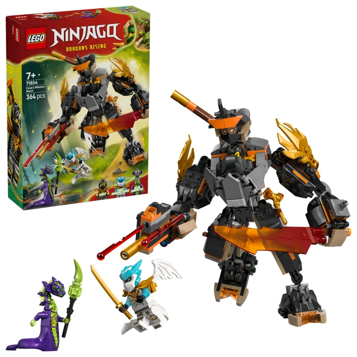 LEGO Ninjago – Coles oppdragsrobot og Drage-Zane (71854) i gruppen LEKER, BARN OG BABY / Leker / Byggeleker / Lego hos TP E-commerce Nordic AB (D40881)