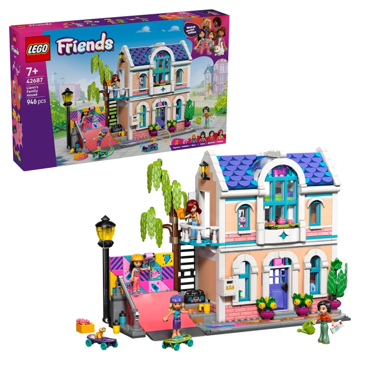 LEGO LEGO Friends – Lianns familiehus (42687) i gruppen LEKER, BARN OG BABY / Leker / Byggeleker / Lego hos TP E-commerce Nordic AB (D40882)