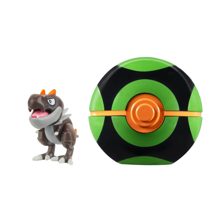 Pokémon Clip N Go Tyrunt med Dusk Ball (PKW4154) i gruppen LEKER, BARN OG BABY / Leker / Figurer, miniatyrer og tilbehør hos TP E-commerce Nordic AB (D40895)