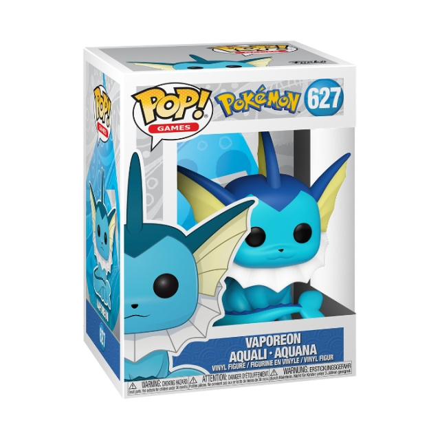 Funko Pop! Pokémon Vaporeon (EMEA) – 63697 i gruppen LEKER, BARN OG BABY / Leker / Figurer, miniatyrer og tilbehør hos TP E-commerce Nordic AB (D40897)