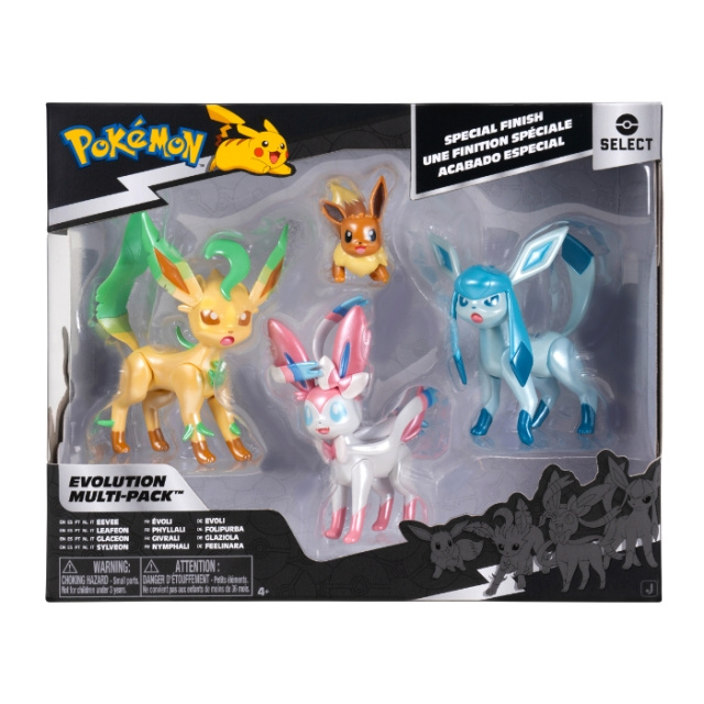 Pokémon Select Eeveelution Multipack (PKW4224) i gruppen LEKER, BARN OG BABY / Leker / Figurer, miniatyrer og tilbehør hos TP E-commerce Nordic AB (D40903)