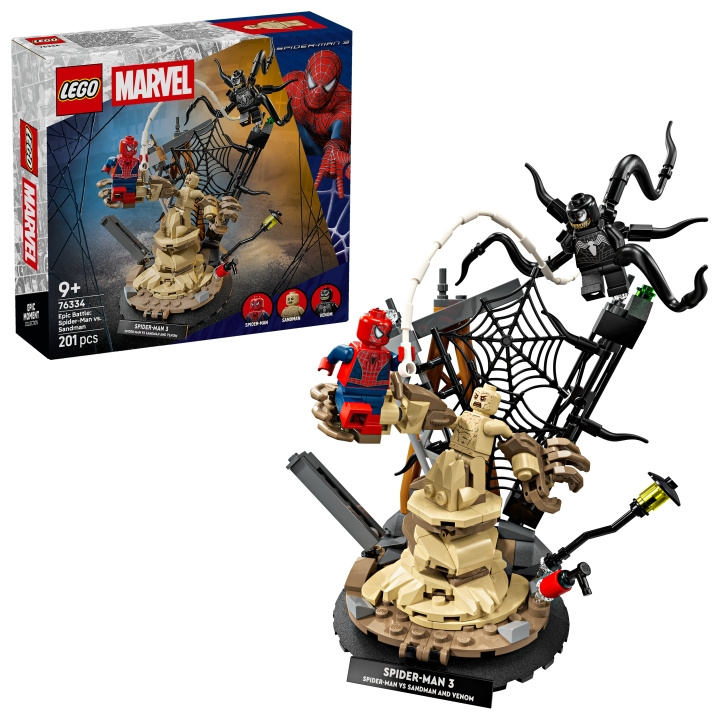 LEGO Superhelter – Episk kamp: Spider-Man mot Sandman (76334) i gruppen LEKER, BARN OG BABY / Leker / Byggeleker / Lego hos TP E-commerce Nordic AB (D40906)