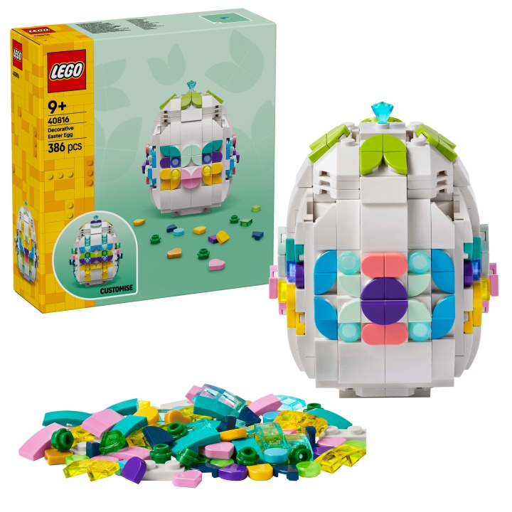 LEGO LEGO Iconic – Dekorativt påskeegg (40816) i gruppen LEKER, BARN OG BABY / Leker / Byggeleker / Lego hos TP E-commerce Nordic AB (D40912)