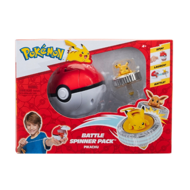 Pokémon Battle Spinner Pikachu – (PKW4398) i gruppen LEKER, BARN OG BABY / Leker / Figurer, miniatyrer og tilbehør hos TP E-commerce Nordic AB (D40925)