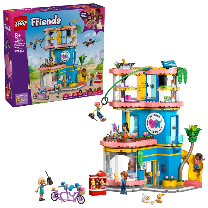 LEGO LEGO Friends – Heartlake City Friends Club House (42689) i gruppen LEKER, BARN OG BABY / Leker / Byggeleker / Lego hos TP E-commerce Nordic AB (D40937)