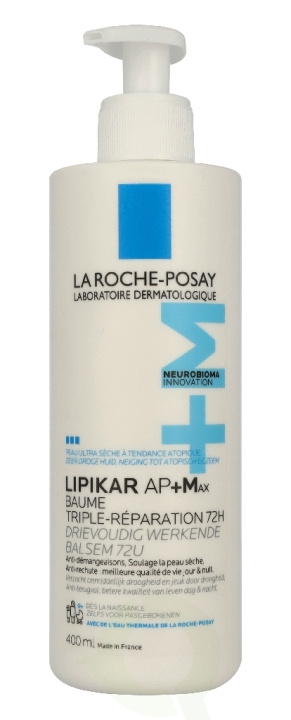 La Roche LRP Lipikar AP+M Balm 400 ml i gruppen HELSE OG SKJØNNHET / Hudpleie / Ansikt / Dagkrem hos TP E-commerce Nordic AB (D40963)