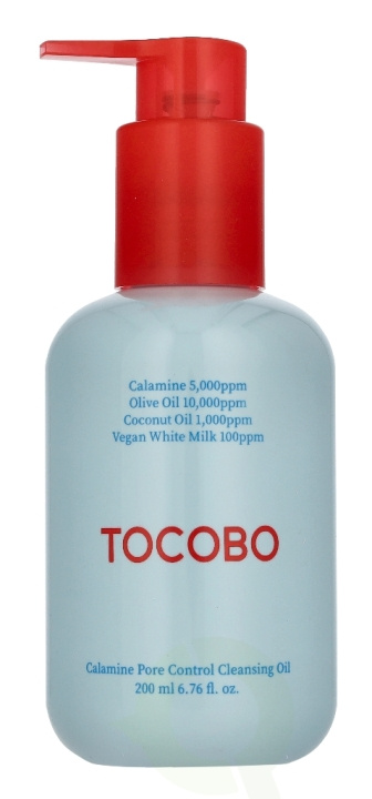 TOCOBO Calamine Pore Control Cleansing Oil 200 ml i gruppen HELSE OG SKJØNNHET / Hudpleie / Ansikt / Rengjøring hos TP E-commerce Nordic AB (D40971)