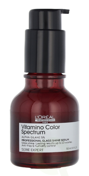L\'Oreal Vitamino Color Spectrum Glass Shine Serum 50 ml i gruppen HELSE OG SKJØNNHET / Hår & styling / Hårpleie / Hårserum hos TP E-commerce Nordic AB (D40981)