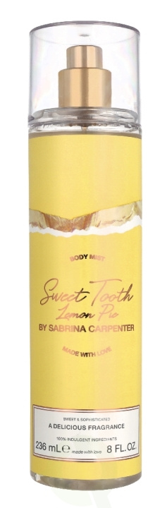 Sabrina Carpenter Sweet Tooth Lemon Pie Body Mist 236 ml i gruppen HELSE OG SKJØNNHET / Hudpleie / Kroppspleie / Bodymist hos TP E-commerce Nordic AB (D40986)