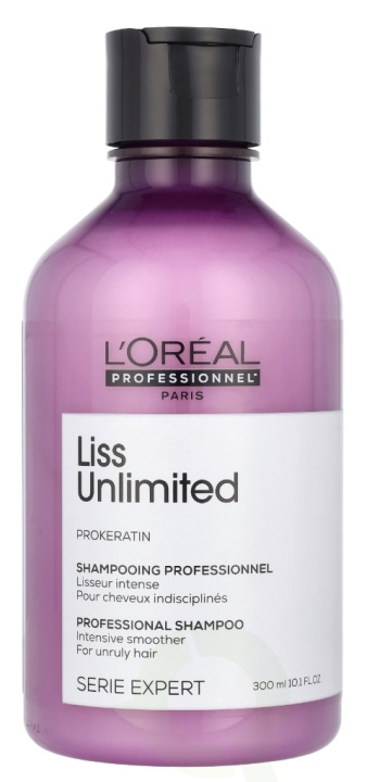 L\'Oreal Serie Expert Liss Unlimited Shampoo 300 ml For Unruly Hair i gruppen HELSE OG SKJØNNHET / Hår & styling / Hårpleie / Sjampo hos TP E-commerce Nordic AB (D40988)