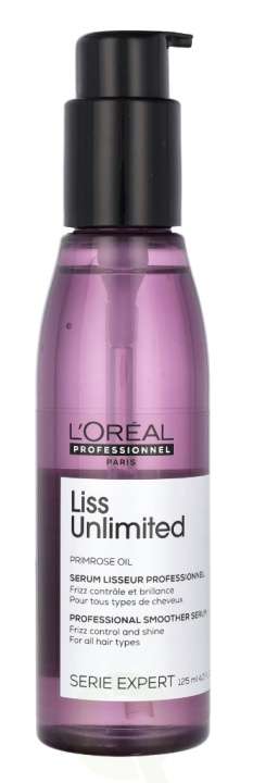 L\'Oreal Serie Expert Liss Unlimited Prof. Smoother Serum 125 ml For All Hair Types i gruppen HELSE OG SKJØNNHET / Hår & styling / Hårpleie / Hårserum hos TP E-commerce Nordic AB (D41002)