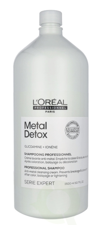 L\'Oreal Serie Expert Metal Detox Professional Shampoo 1500 ml i gruppen HELSE OG SKJØNNHET / Hår & styling / Hårpleie / Sjampo hos TP E-commerce Nordic AB (D41004)