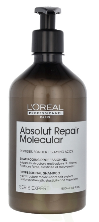 L\'Oreal Serie Expert Absolut Repair Molecular Shampoo 500 ml i gruppen HELSE OG SKJØNNHET / Hår & styling / Hårpleie / Sjampo hos TP E-commerce Nordic AB (D41016)
