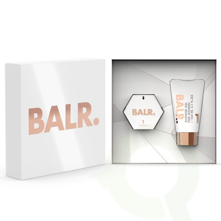 Balr. 1 FOR WOMEN Giftset 200 ml Holidays 21-22 - Edp Spray 50 ml/Shower Gel 150ml i gruppen HELSE OG SKJØNNHET / Gavesett / Gavesett for henne hos TP E-commerce Nordic AB (D41039)