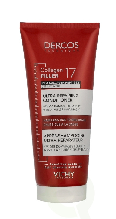 Vichy Dercos Ultra-Repair Conditioner 200 ml i gruppen HELSE OG SKJØNNHET / Hår & styling / Hårpleie / Balsam hos TP E-commerce Nordic AB (D41094)