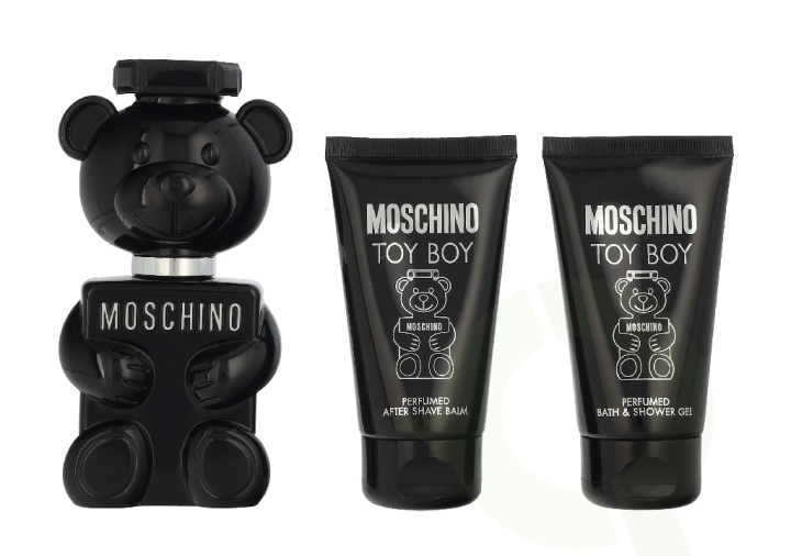 Moschino Toy Boy Giftset 150 ml Edp Spray 50ml/Shower Gel 50/ After Shave Balm 50ml i gruppen HELSE OG SKJØNNHET / Gavesett / Gavesett for ham hos TP E-commerce Nordic AB (D41101)