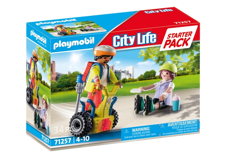 Playmobil Startpakke «Redning med Balance Racer» (71257) i gruppen LEKER, BARN OG BABY / Leker / Figurer, miniatyrer og tilbehør hos TP E-commerce Nordic AB (D41143)