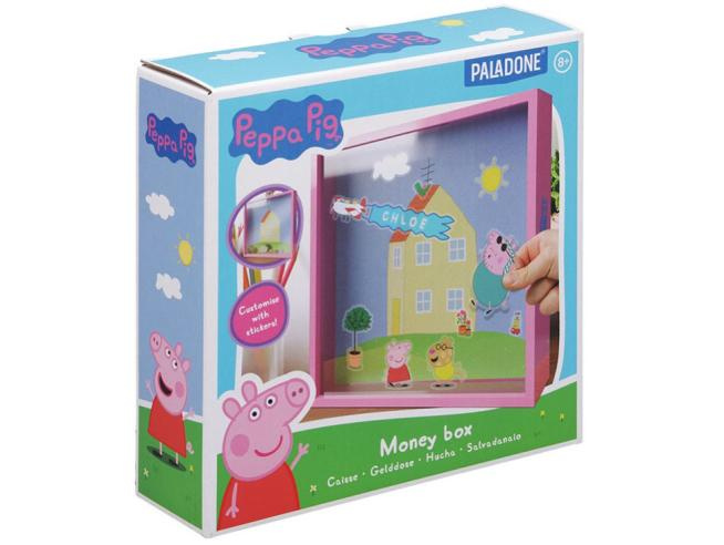 Paladone Peppa Pig-sparegris med ramme i gruppen SPORT, FRITID & HOBBY / Morsomme produkter / Smarte produkter hos TP E-commerce Nordic AB (D41175)