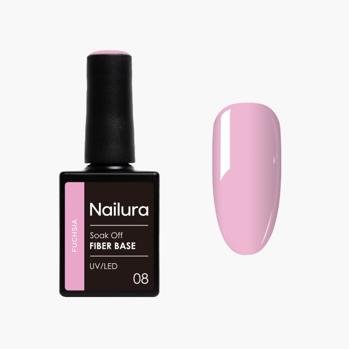 Nailura Fiber Base – Fuchsia – 10 ml i gruppen HELSE OG SKJØNNHET / Manikyr/pedikyr / Neglesett hos TP E-commerce Nordic AB (D41235)