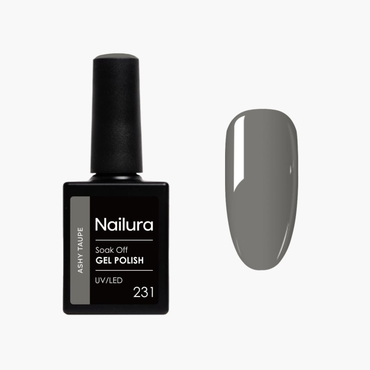 Nailura Gelpolish 231 – Ashy Taupe – 10 ml i gruppen HELSE OG SKJØNNHET / Manikyr/pedikyr / Neglelakk hos TP E-commerce Nordic AB (D41252)