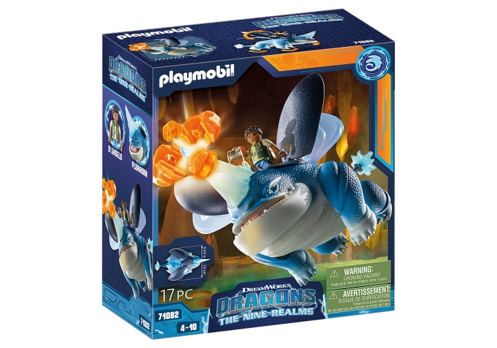 Playmobil Dragons: The Nine Realms – Plowhorn & D\'Angelo (71082) i gruppen LEKER, BARN OG BABY / Leker / Figurer, miniatyrer og tilbehør hos TP E-commerce Nordic AB (D41277)