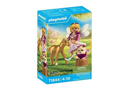 Playmobil Gull-enhjørningføll med fe (71844) i gruppen LEKER, BARN OG BABY / Leker / Figurer, miniatyrer og tilbehør hos TP E-commerce Nordic AB (D41295)