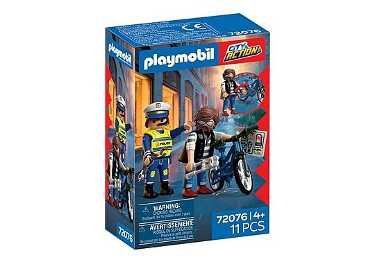 Playmobil Sykkeltyveri (72076) i gruppen LEKER, BARN OG BABY / Leker / Figurer, miniatyrer og tilbehør hos TP E-commerce Nordic AB (D41357)