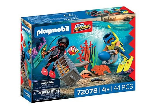 Playmobil Politidykker med skatt (72078) i gruppen LEKER, BARN OG BABY / Leker / Figurer, miniatyrer og tilbehør hos TP E-commerce Nordic AB (D41358)
